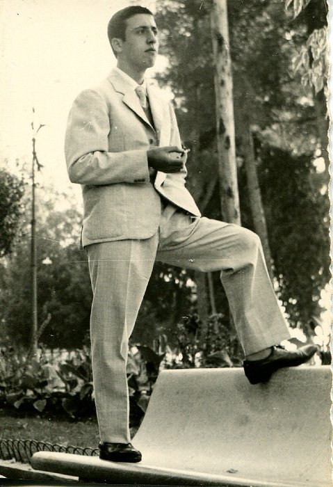 anno 1959 fumando in Villa